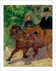 Cob Harnessed to a Cart, 1900 by Henri de Toulouse-Lautrec
