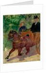 Cob Harnessed to a Cart, 1900 by Henri de Toulouse-Lautrec