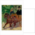 Cob Harnessed to a Cart, 1900 by Henri de Toulouse-Lautrec