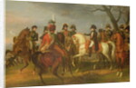 Napoleon Giving Orders before the Battle of Austerlitz, 2nd December 1805, 1808 by Antoine Charles Horace Vernet