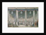 Exhibition of the Products of Industry in the Courtyard of the Louvre in 1801 by French School