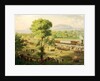 Railway in the Valley of Mexico, 1869 by Luiz Coto
