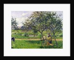 The Wheelbarrow, Orchard, c.1881 by Camille Pissarro