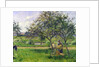 The Wheelbarrow, Orchard, c.1881 by Camille Pissarro