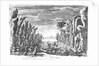 Set design by Torelli for 'Andromede' by Pierre Corneille by Francois Chauveau