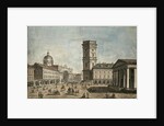 View of Nevsky Prospekt, St. Petersburg, 1810 by Fedor Aleksandrovich Vasiliev