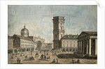 View of Nevsky Prospekt, St. Petersburg, 1810 by Fedor Aleksandrovich Vasiliev