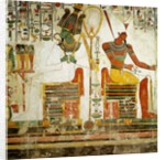 The Gods Osiris and Atum by Egyptian 19th Dynasty