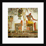 The Gods Osiris and Atum by Egyptian 19th Dynasty