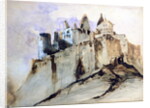 The Chateau of Vianden, 1871 by Victor Hugo