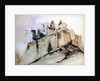 The Chateau of Vianden, 1871 by Victor Hugo