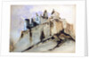 The Chateau of Vianden, 1871 by Victor Hugo