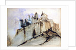 The Chateau of Vianden, 1871 by Victor Hugo