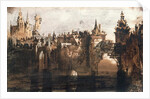 Town with a Broken Bridge by Victor Hugo