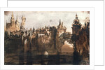 Town with a Broken Bridge by Victor Hugo