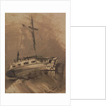 A Ship in Choppy Seas, 1864 by Victor Hugo
