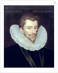 Portrait of Henri I de Lorraine, Duc de Guise, known as Le Balafre, c.1585 by French School