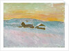 Norwegian Landscape, Blue Houses, 1895 by Claude Monet