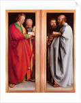 St. John with St. Peter and St. Paul with St. Mark, 1526 by Albrecht Dürer or Duerer