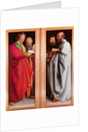St. John with St. Peter and St. Paul with St. Mark, 1526 by Albrecht Dürer or Duerer