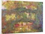 The Japanese Bridge at Giverny, 1918-24 by Claude Monet