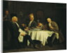 The Poet Alexis Piron at the Table with his Friends, Jean Joseph Vade and Charles Colle by Etienne Jeaurat