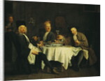 The Poet Alexis Piron at the Table with his Friends, Jean Joseph Vade and Charles Colle by Etienne Jeaurat
