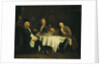 The Poet Alexis Piron at the Table with his Friends, Jean Joseph Vade and Charles Colle by Etienne Jeaurat