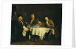 The Poet Alexis Piron at the Table with his Friends, Jean Joseph Vade and Charles Colle by Etienne Jeaurat