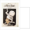 Caricature of Victor Hugo from the front cover of 'La Petite Lune', February 1879 by Andre Gill