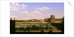 View of the Gardens and Palace of the Tuileries from the Quai d'Orsay, 1813 by Etienne Bouhot