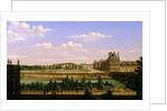 View of the Gardens and Palace of the Tuileries from the Quai d'Orsay, 1813 by Etienne Bouhot