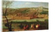 View of the Marly Machine and the Aqueduct at Louveciennes, 1722 by Pierre-Denis Martin
