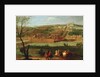 View of the Marly Machine and the Aqueduct at Louveciennes, 1722 by Pierre-Denis Martin