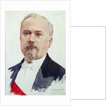 Portrait of Raymond Poincare 1915 by Joseph Felix Bouchor