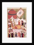 The Coronation of Sultan Selim I from the 'Hunername' by Lokman by Ottoman School