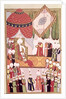 The Coronation of Sultan Selim I from the 'Hunername' by Lokman by Ottoman School