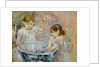Children at the Basin, 1886 by Berthe Morisot