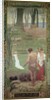 The Childhood of St. Genevieve by Pierre Puvis de Chavannes
