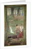 The Childhood of St. Genevieve by Pierre Puvis de Chavannes