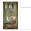 The Childhood of St. Genevieve by Pierre Puvis de Chavannes