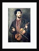 The Violin Player by Marcellin Gilbert Desboutin