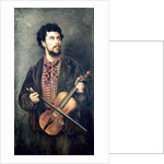 The Violin Player by Marcellin Gilbert Desboutin