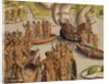 The Lusitanians send a second Boat towards me by Theodor de Bry