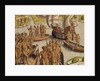 The Lusitanians send a second Boat towards me by Theodor de Bry