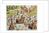 Naval Battle between the Portuguese and French in the Seas off the Potiguaran Territories by Theodor de Bry