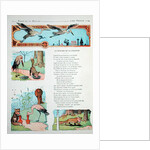 The Stork and the Fox by Benjamin (after) Rabier