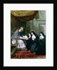 St. Francois de Sales Giving the Rule of the Visitation to St. Jeanne de Chantal by Noel Halle