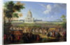 Louis XIV and his Entourage Visiting Les Invalides, 26th August 1706 by Pierre-Denis Martin