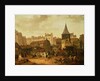 Rejoicing at Les Halles to Celebrate the Birth of Dauphin Louis of France 21st January 1781, 1783 by Philibert Louis Debucourt